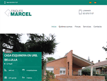 Tablet Screenshot of finquesmarcel.com